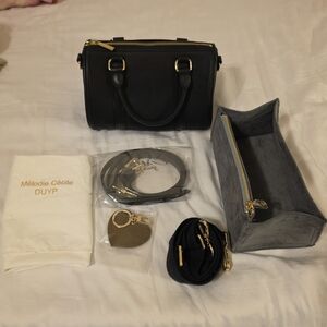 DUYP Dress Up Your Purse BOSTON bag Black Handbag